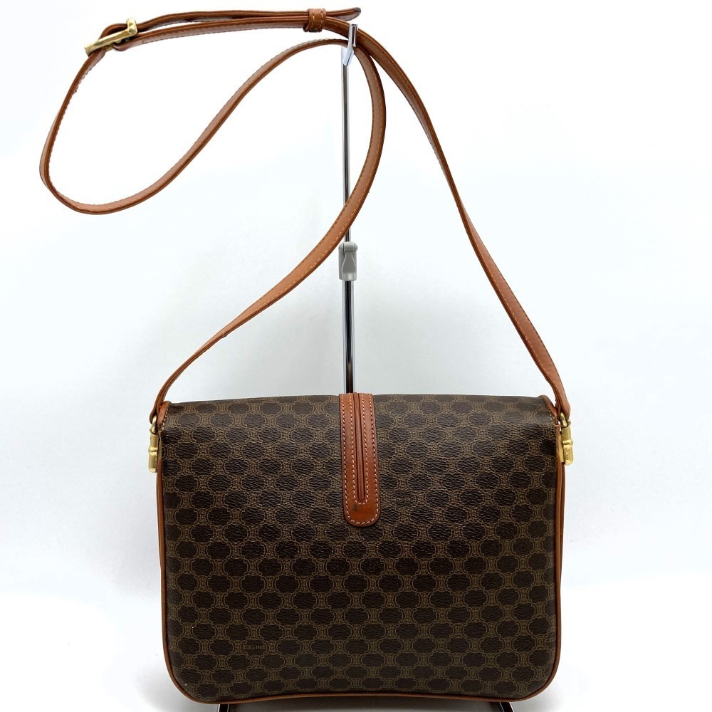 Celine Pattern Brown Bag Macadam - image 3